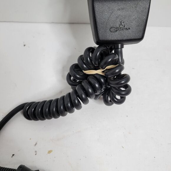 Vtg Cobra Handheld CB Radio Microphone Trucker Trucking Coffin Style Portable - Picture 5 of 12